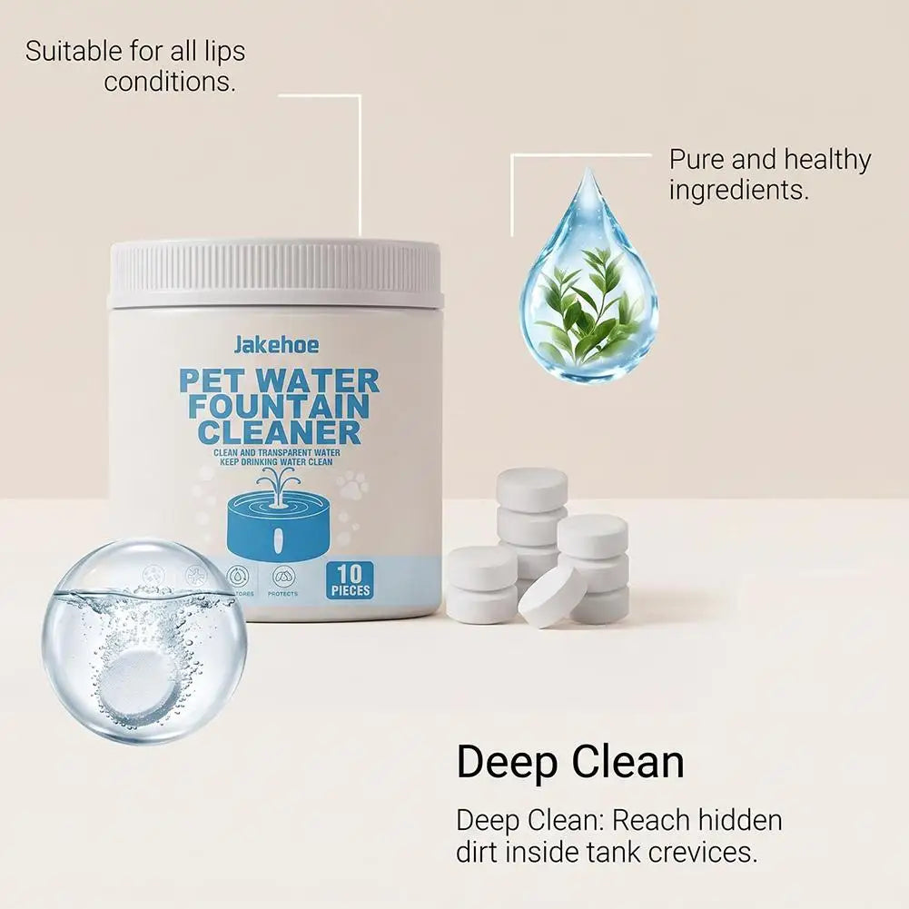 PurePet Hydrating Fountain Cleaner Tablets