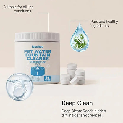 PurePet Hydrating Fountain Cleaner Tablets