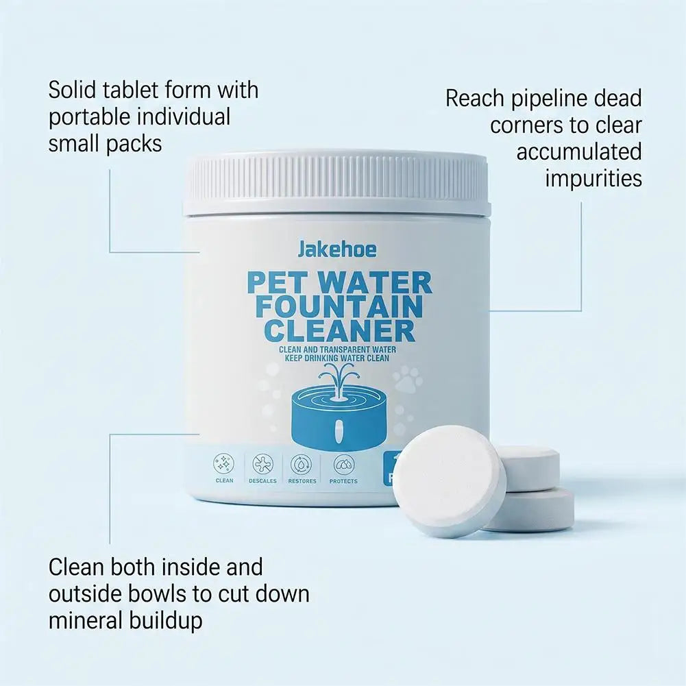 PurePet Hydrating Fountain Cleaner Tablets