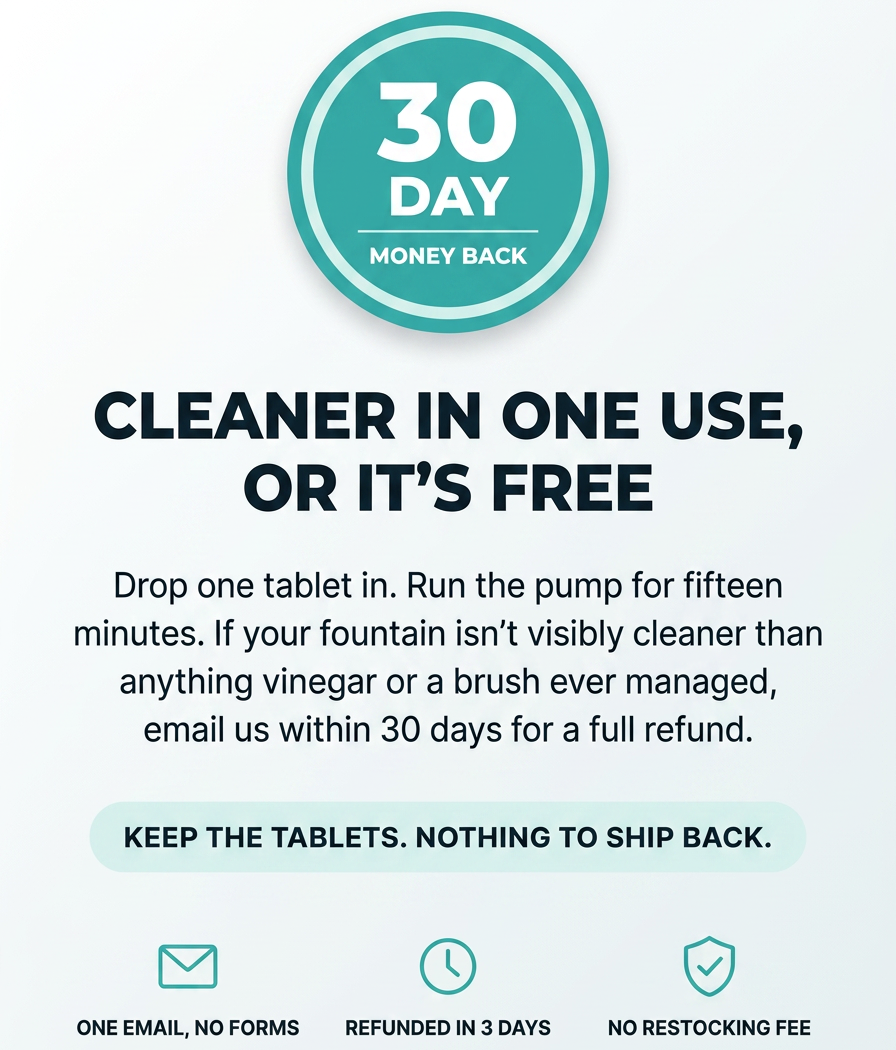 Spoutwell Pet Fountain Cleaning Tablets